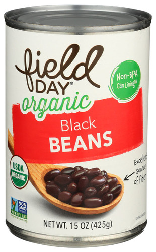 FIELD DAY Organic Beans, Black