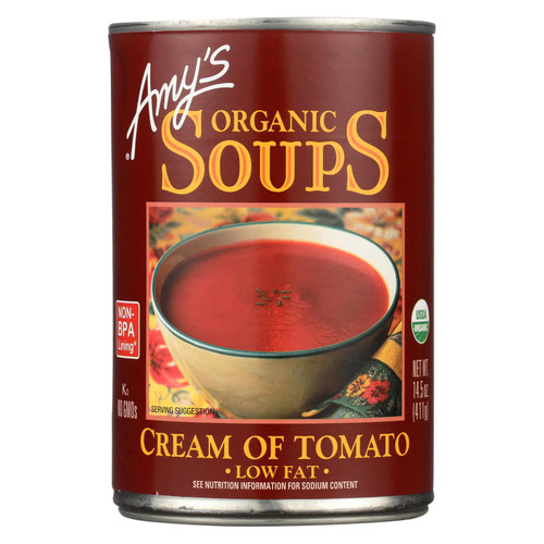 AMY'S Organic Soups Cream of Tomato Low Fat