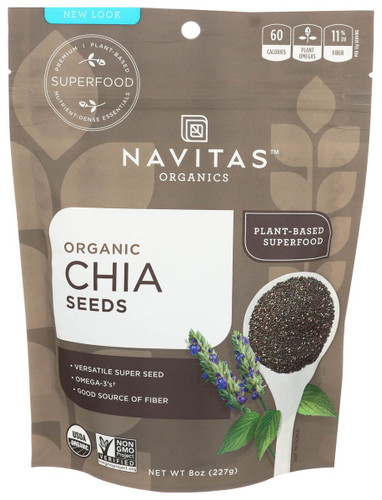 NAVITAS ORGANIC Chia Seeds Whole