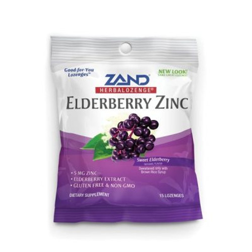 ZAND HerbaLozenge Elderberry Zinc