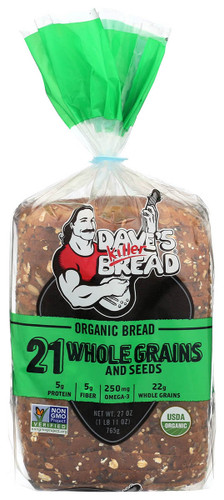 DAVE'S KILLER BREAD Organic 21 Whole Grains & Seeds Bread