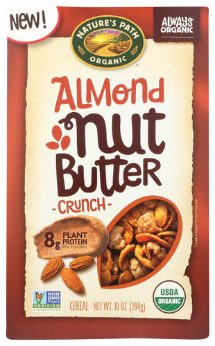 NATURE'S PATH Organic Cereal, Almond Nut Butter Crunch