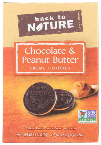 BACK TO NATURE Cookies Sand Chocolate Peanut Butter