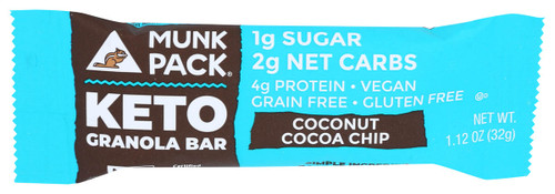 MUNK PACK Granola Bar Keto Coconut Cocoa Chip