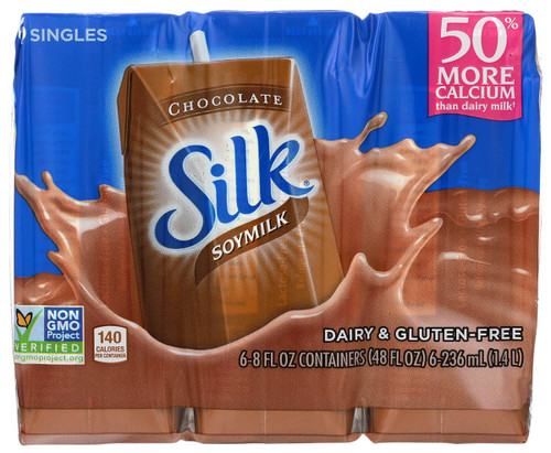 SILK Soy Milk Chocolate 6ct