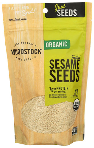 WOODSTOCK Organic Hulled Sesame Seeds