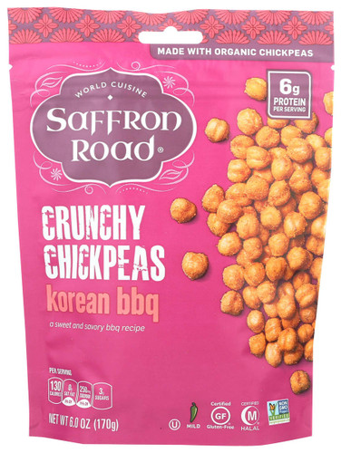 SAFFRON ROAD Organic Chickpeas Korean BBQ