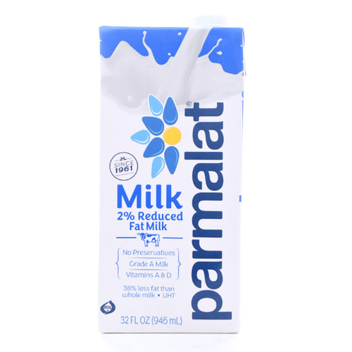 PARMALAT Milk 2% Reduced Fat 1qt.