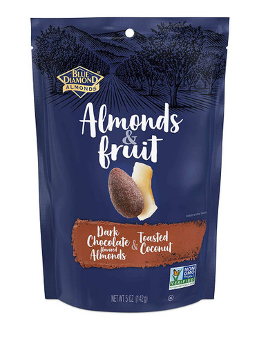 BLUE DIAMOND Almonds Dark Chocolate Coconut