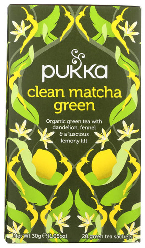 PUKKA Clean Matcha Green Tea 20ct.