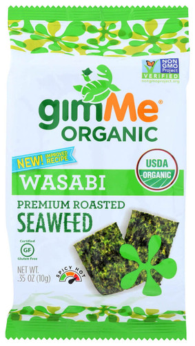 GIMME SEAWEED SNACK Organic Wasabi