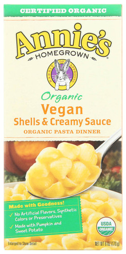 ANNIE'S Organic Sauce Cream Vegan