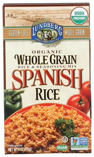 LUNDBERG Organic Rice Whole Grain Spanish