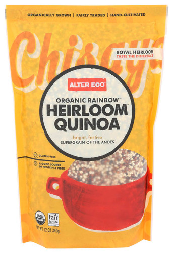 ALTER ECO Organic Rainbow Royal Heirloom Quinoa