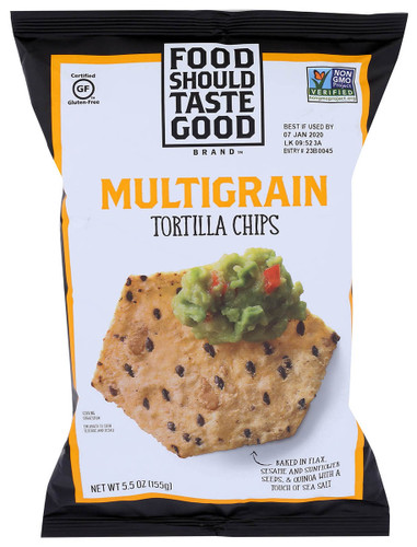 Food Should Taste Good Tortilla Chips, Sweet Potato, 5.5 Ounce : :  Grocery & Gourmet Food