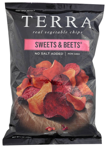 TERRA Sweets And Beets No Salt Added Vegetable Chips