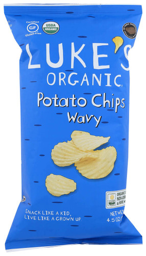 LUKE'S ORGANIC Wavy Potato Chips