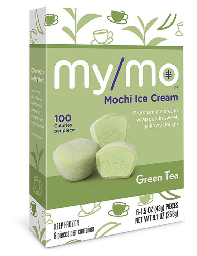 MY/MO Green Tea Mochi Ice Cream