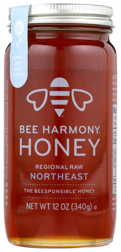 BEE HARMONY Honey Regional Raw Northeast