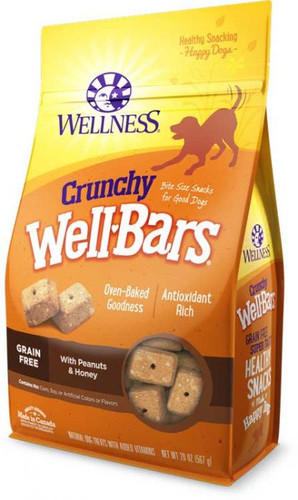 WELLNESS Dog Well bars Peanut & Honey