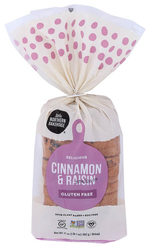 LITTLE NORTHERN BAKEHOUSE Cinnamon & Raisin Gluten-Free Bread