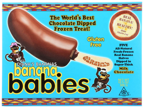 DIANA'S BANANAS Gluten-Free Milk Chocolate Banana Babies