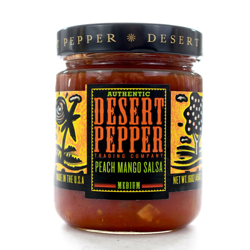 DESERT PEPPER Peach Mango Salsa