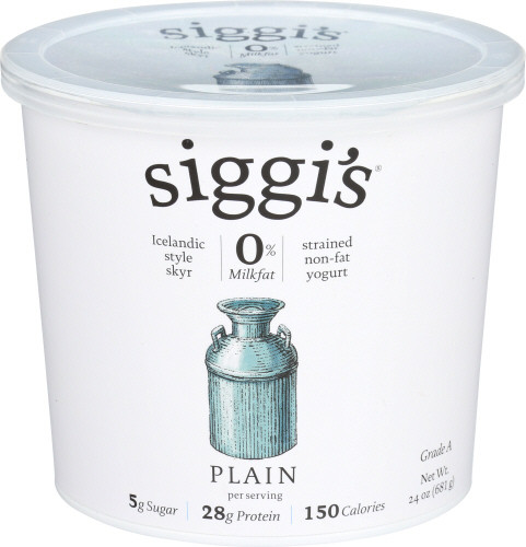 SIGGI'S Yogurt Plain 0% Fat 24oz