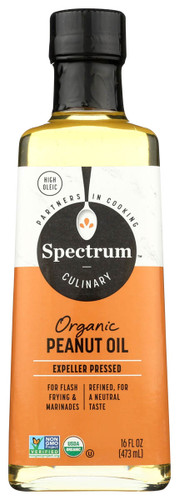 SPECTRUM NATURALS Organic Peanut Oil High Heat