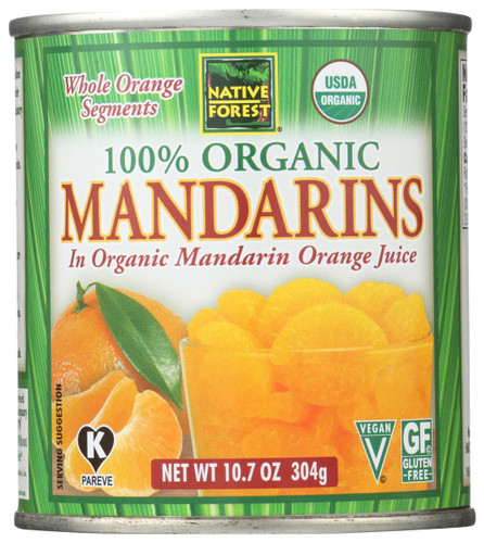 NATIVE FOREST Organic Mandarin Oranges