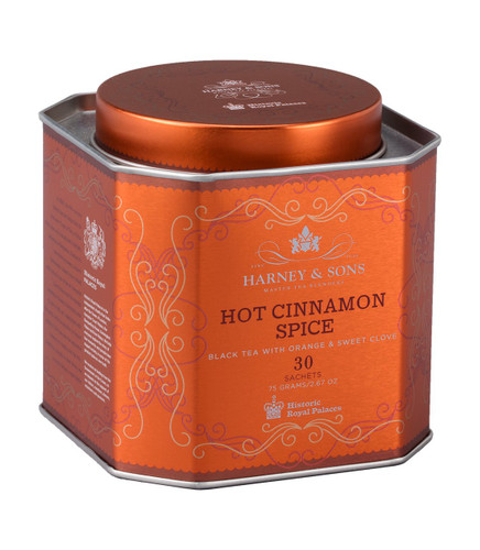 HARNEY & SONS Hot Cinnamon Spice Tea Sachets 30CT
