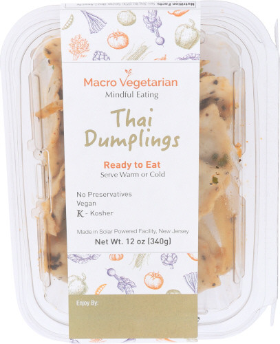 MACRO VEGETARIAN Thai Dumplings