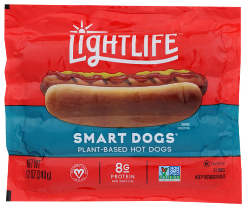 LIGHTLIFE FOODS Smart Dog Plant Based Fat Free 