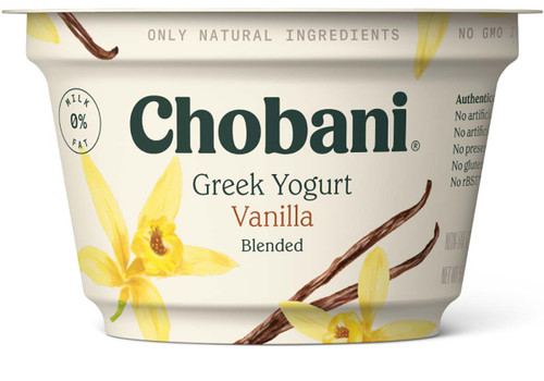 CHOBANI Yogurt Honey & Cream Fat Free 5.3oz - Elm City Market