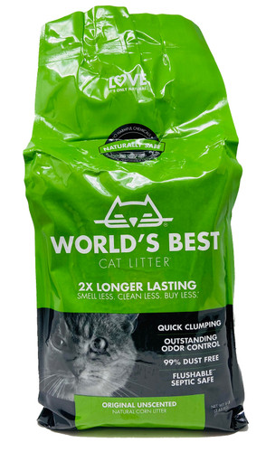 WORLD'S BEST Cat Litter 8lbs.