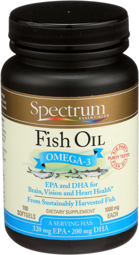 SPECTRUM ESSENTIALS Fish Oil Softgel 1000 mg