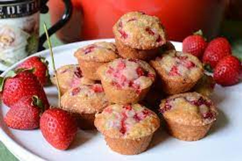 Housemade Vegan Strawberry Mini Muffins