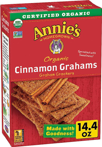 ANNIES Organic Cinnamon Graham Cracker 14.4 oz