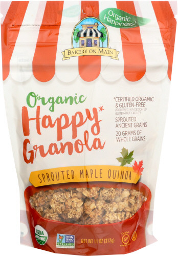 BAKERY ON MAIN Organic Happy Granola Sprouted Maple Quinoa