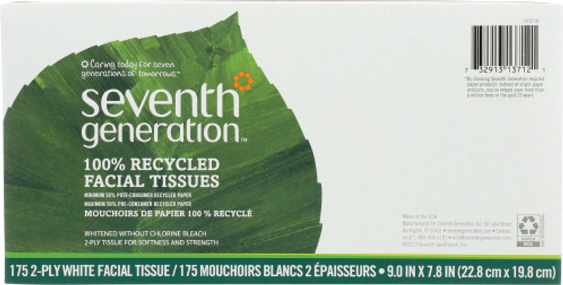 SEVENTH GENERATION Facial Tissues