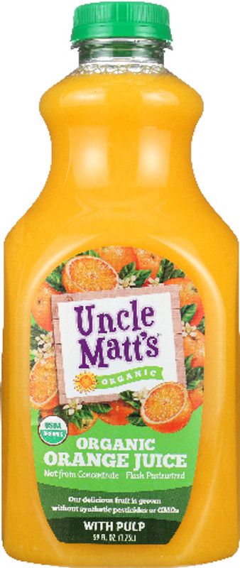 UNCLE MATT'S 100% Orange Juice with Pulp Organic