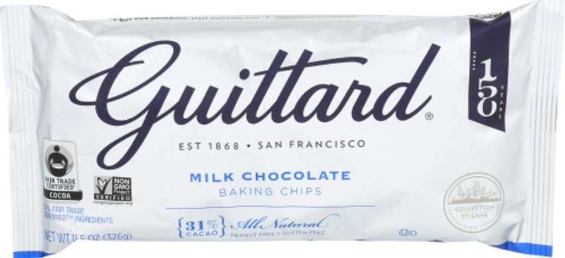 GUITTARD  Baking Chips Milk Chocolate