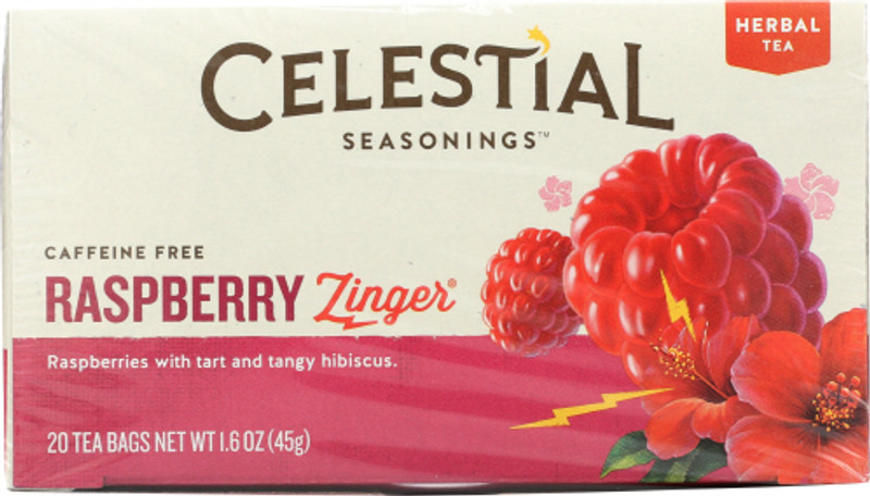 CELESTIAL SEASONINGS Herbal Tea Raspberry Zinger