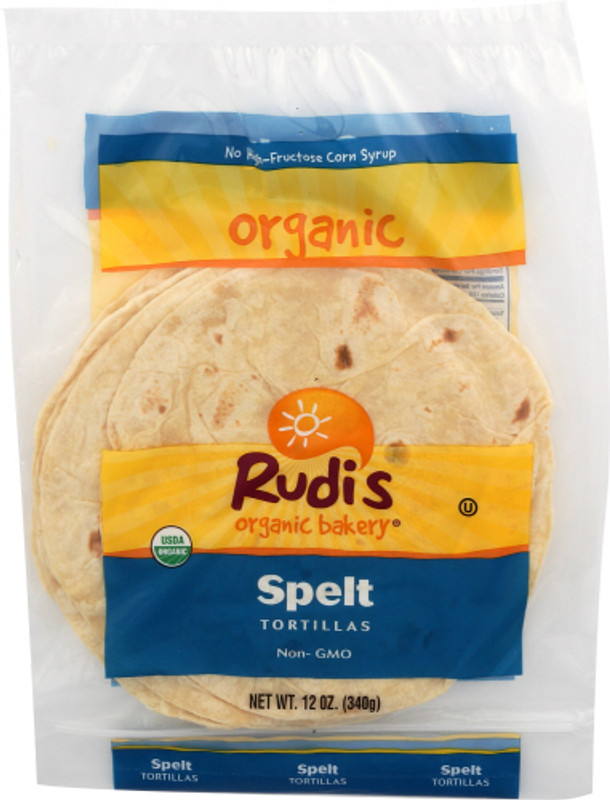 RUDI'S Tortillas White Spelt