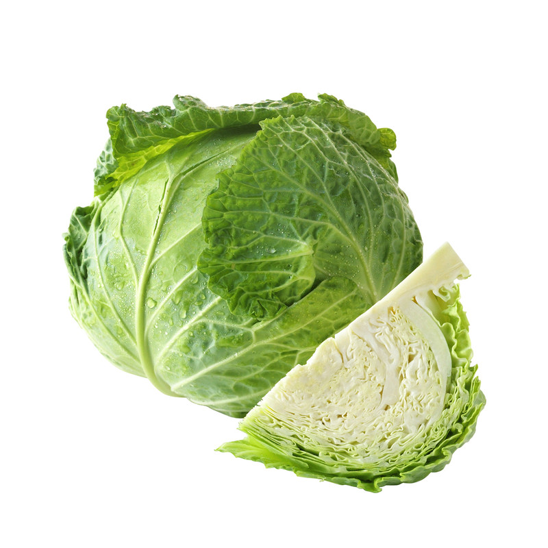 Organic Green Cabbage (Per Pound)