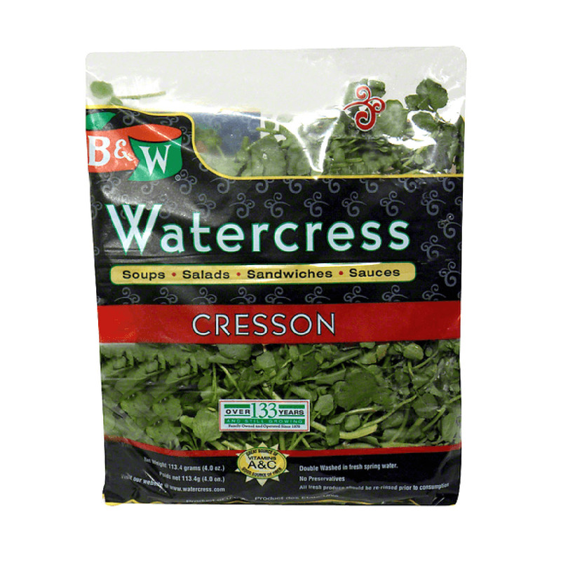 B&W Watercress Cresson 4oz.