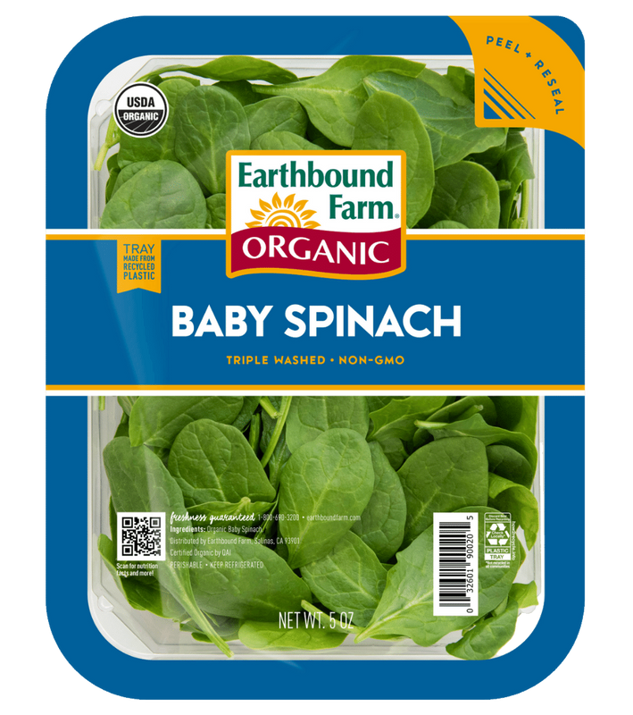 EARTHBOUND FARM Organic Baby Spinach 5oz.