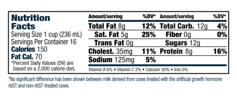 MOUNTAIN DAIRY Milk 1% 0.5gal.