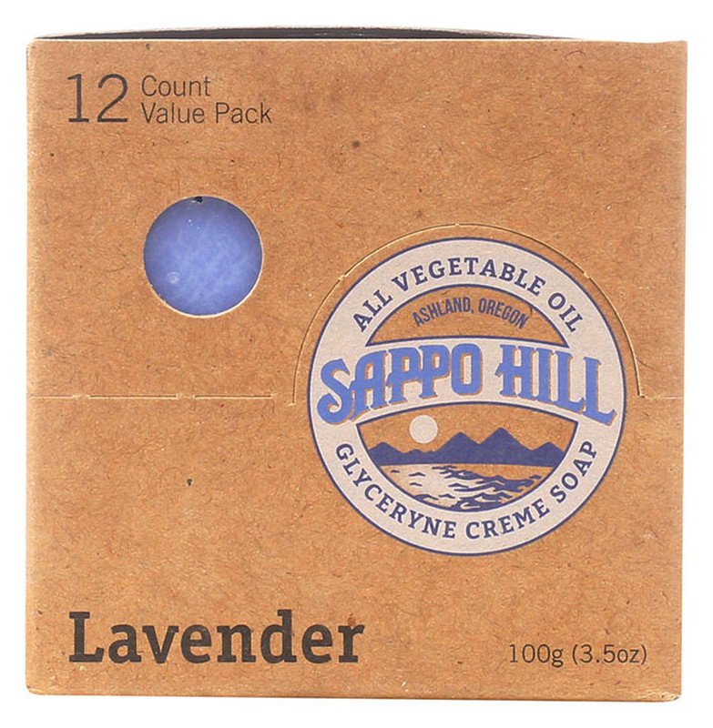 SAPPO HILL Glyceryne Creme Soap, Lavender