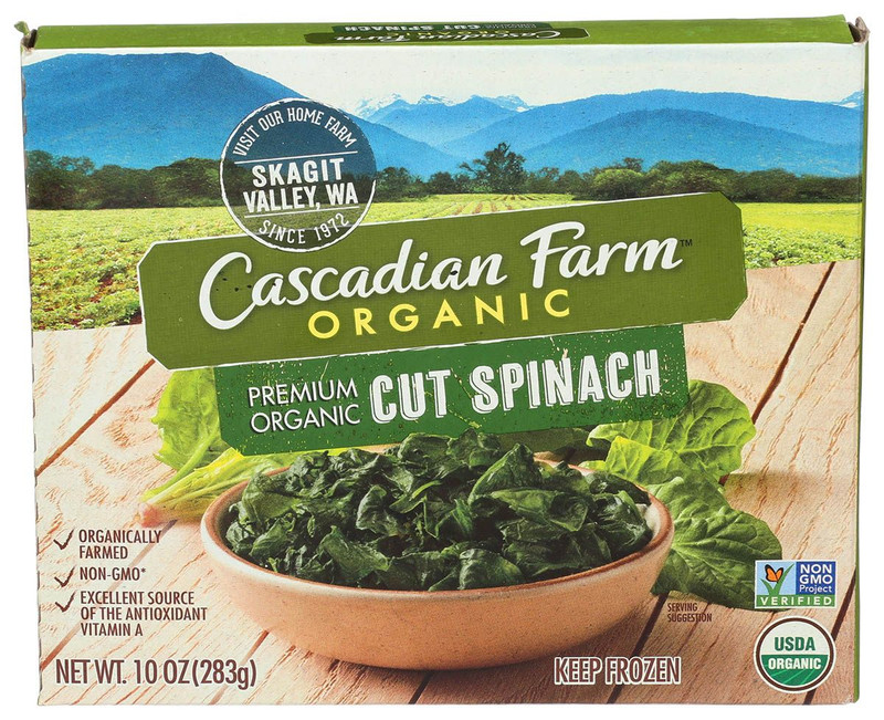 CASCADIAN FARM Organic Spinach Cut